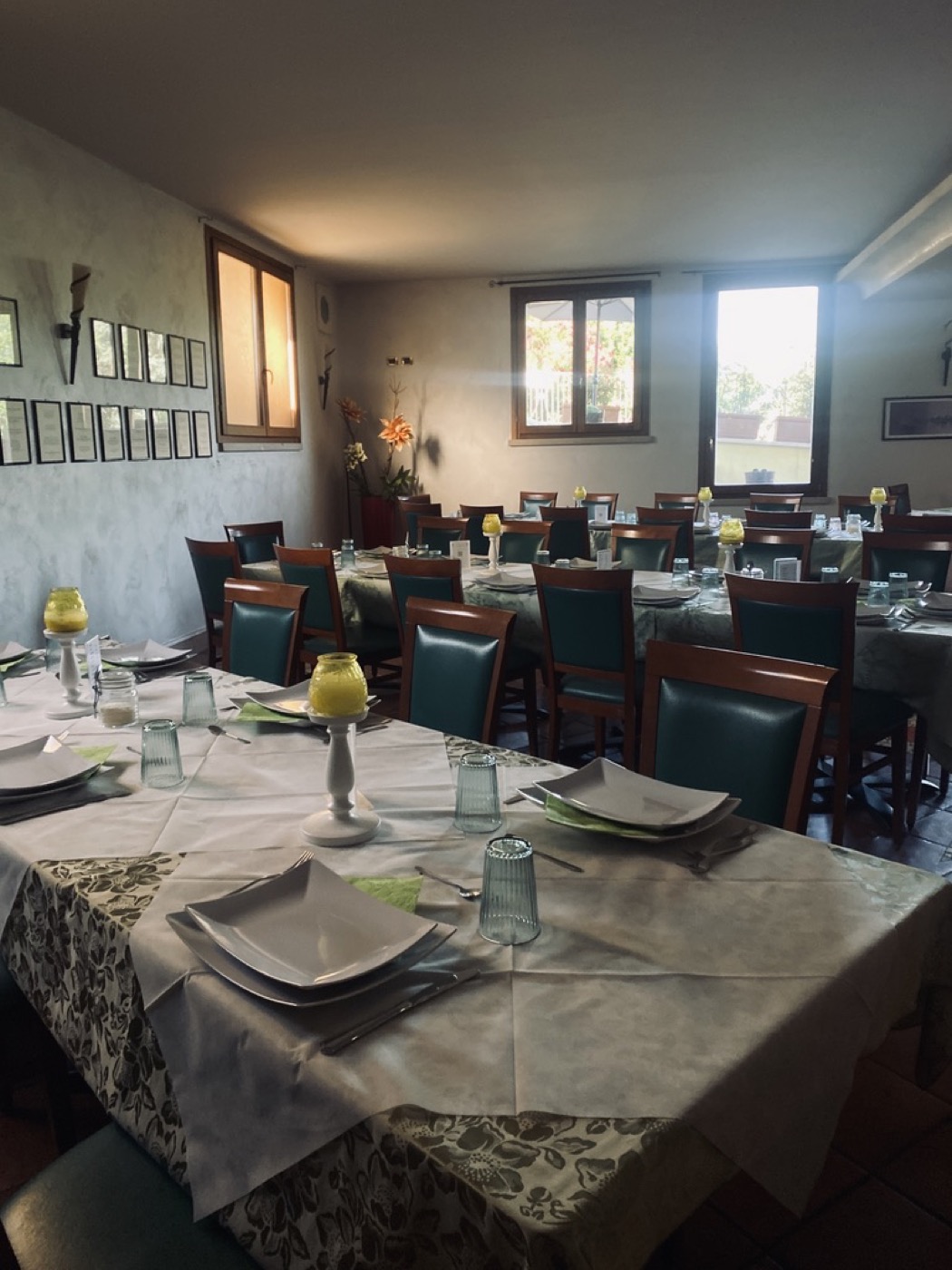 Sala interna del ristorante